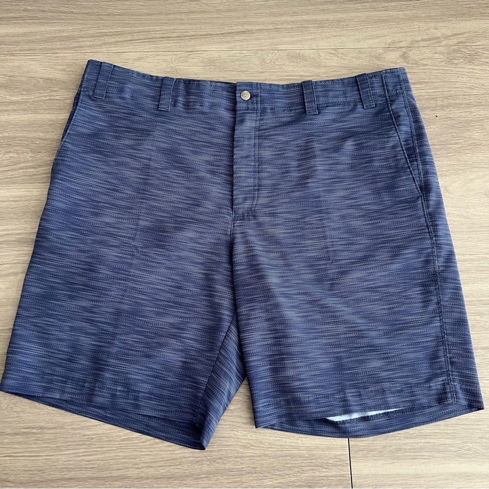 Callaway‎ Polyester and Elastane Blue Golf Shorts, 9” inseam, size 40